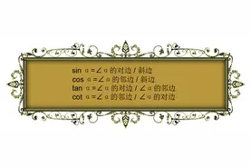 焦距数学：三角函数公式大全！看看有没有你还不熟悉的！图片