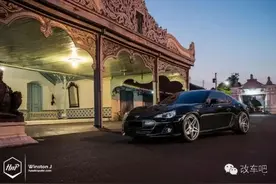 黑色武士 碳纤修饰斯巴鲁BRZ图片