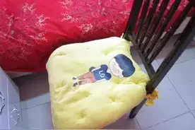 旧衣改造——衣服变身之——坐垫抱枕 萌系椅子坐垫图片