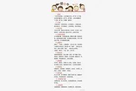 100首经典绕口令图片