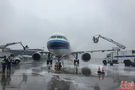 长沙黄花机场释疑：飞机除冰，没你想象的那么简单！图片