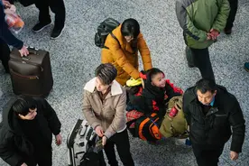 春运百态 愿回家过年的人们旅途平安 一路顺风图片