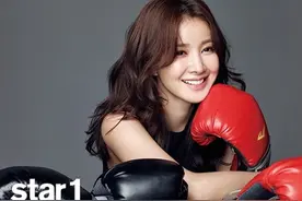 韩国女艺人李诗英最新时装杂志写真曝光图片