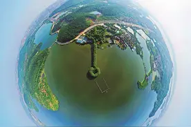 环东湖绿道醉美武汉 全长约28.7公里图片