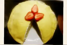 榴莲千层蛋糕图片