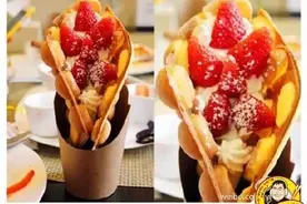 吃遍大连┃鸡蛋仔? 今天你吃了吗？原来辣么简单却阔以这么美味!图片