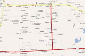 微通告号外！号外！白虎山庙会明日开始交通管制，过往车辆请绕行！图片