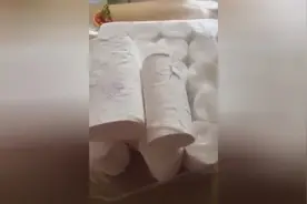 网上团购买的卫生纸，有点伤心！视频封面