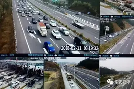 「春运路况」2月10日全市车流情况图片