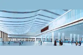 赣深高铁东莞南站站房建筑设计概念曝光，将会建成这个样子……图片