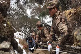 边防的距离｜这1公里=4小时绝壁攀爬