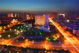 美丽迷人的铜川城市夜景图片