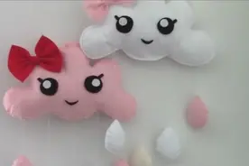 DIY房间的装饰-家居DIY轻松熊汉堡枕头+挂墙云枕