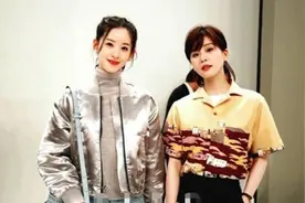 刘诗诗章泽天罕见同框！网友：身高不足气质来凑！图片