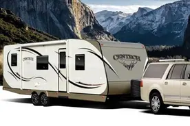 拖挂式房车性价比高，但能否上高速？C1证能否驾驶？图片