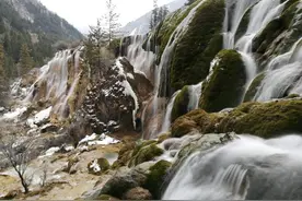 九寨沟部分景观3月8日开放：不接散客，旺季门票110元图片