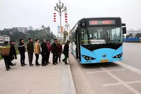 广安官盛新区开通公交车到城区了！巴适得板~图片