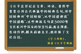 学习用典︱"大贤秉高鉴，公烛无私光"图片