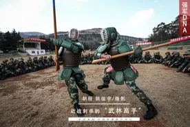 近战刺杀，身披战甲的他们都是“武林高手”图片