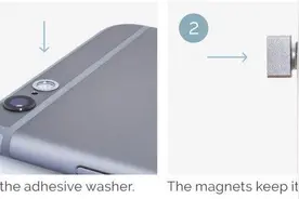 让手机闪光灯强化10倍的超迷你聚焦镜图片