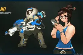 国外COSER完美还原 《守望先锋》中国小美图片