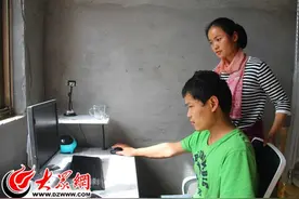菏泽残疾姐弟的脱贫梦:开起网店 寻回生活希望图片