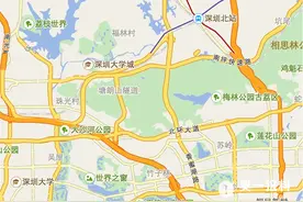 西丽高铁站距深圳北站比福田高铁站距深圳北站还要更远图片