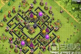 部落冲突8本最新毕业神阵分享 8本最强布局推荐图片