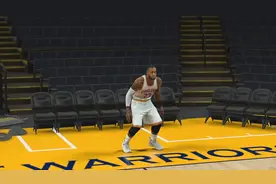 NBA2K 看谁的速度快，詹姆斯、库里、乔丹体测球场单边跑视频封面