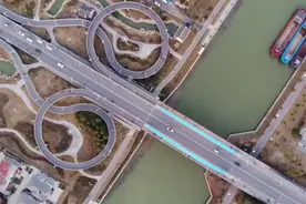 航拍宝射河大桥，见证宝应发展！@宝应网 @宝应人网站视频封面