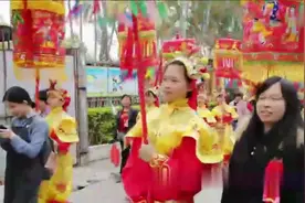 潮汕揭阳某地大劳热，恭迎“妈祖”出巡，现场隆重华丽视频封面