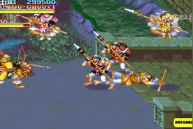 街机三国志2 箭法高手黄忠的这套三连箭让小兵真的是无法靠近