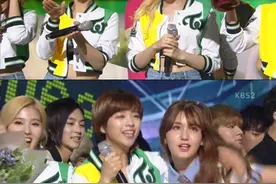 TWICE获《音银》冠军 携Somi秀“忍者版”《Cheer Up》图片