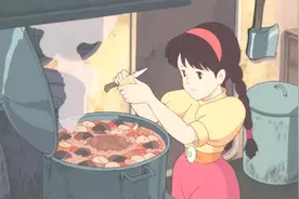 宫崎骏经典动漫：见过这么脏的厨房吗，瞬间收拾干净，一起做饭吧视频封面