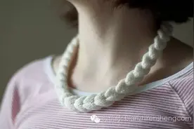 超简单，麻花辫子项链教程图片
