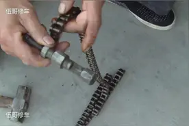 摩托车链条拆卸和安装方法