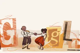 谷歌Doodle纪念摇摆舞传奇大师Frankie Manning诞辰102周年图片