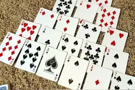 学数学、认颜色、玩拼图、找规律，一套扑克牌全部搞定！图片