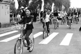 榆林公共自行车正式投用 首批46个站点昨起可租车图片