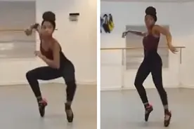 美新型舞蹈结合芭蕾舞与街舞走红网络图片