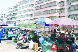 家属院冒出个菜市场图片