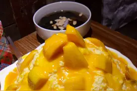 杨小贤开创超大盆绵绵冰 夏日约她一起品尝吧！图片