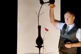 影子隔空剪花的魔术揭秘，原来利用了科学原理！视频封面