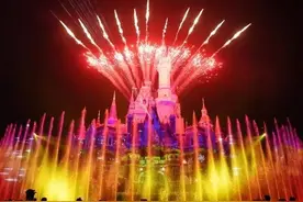 上海迪士尼，今夜绽放！庆典焰火有多漂亮图片
