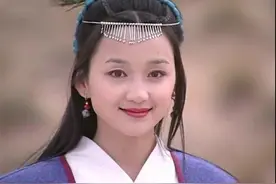 她曾是侠客行里的阿秀 与韩雪黄海波搭档 即使不红也痛恨绯闻图片