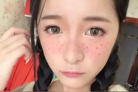 “雀斑妆”蹿红国，连舒淇、权志龙等大牌也纷纷效仿图片