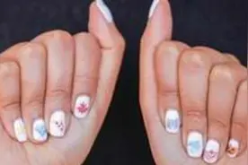 新鲜社 | 指尖上的艺术 智能美甲机5秒成型图片