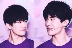 TFBOYS易烊千玺苏苏微表情，男大十八变，千玺长开了