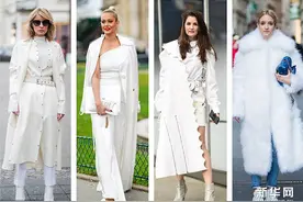 可仙儿可高冷 只想穿上极简“全白”图片