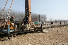 梁山黄河滩区脱贫迁建工程全面开工 规划居民楼281栋图片
